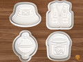 Lake Life Fishing Cookie Cutter Set STL File - 01 set main