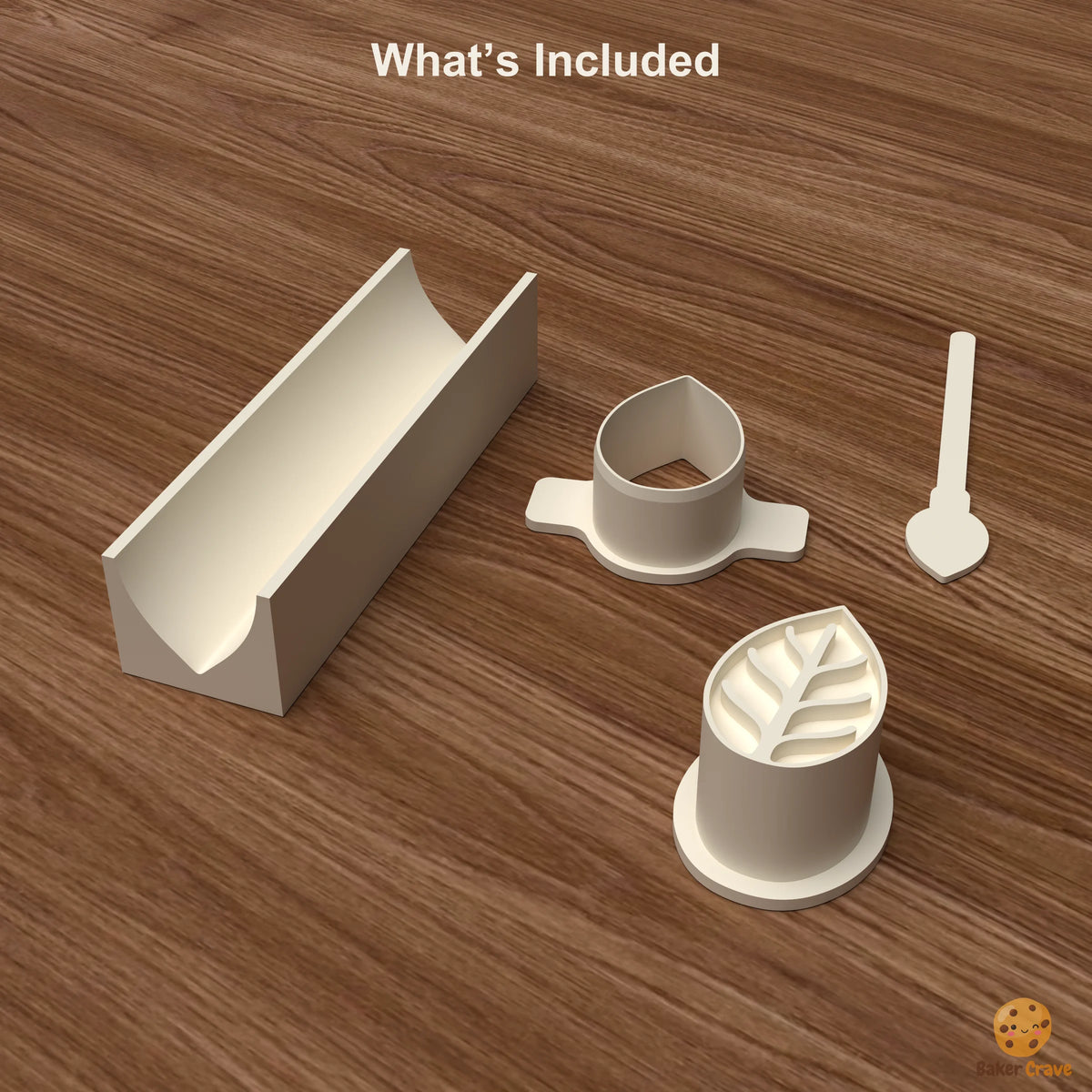 Leaf Cake Pop Mold STL File