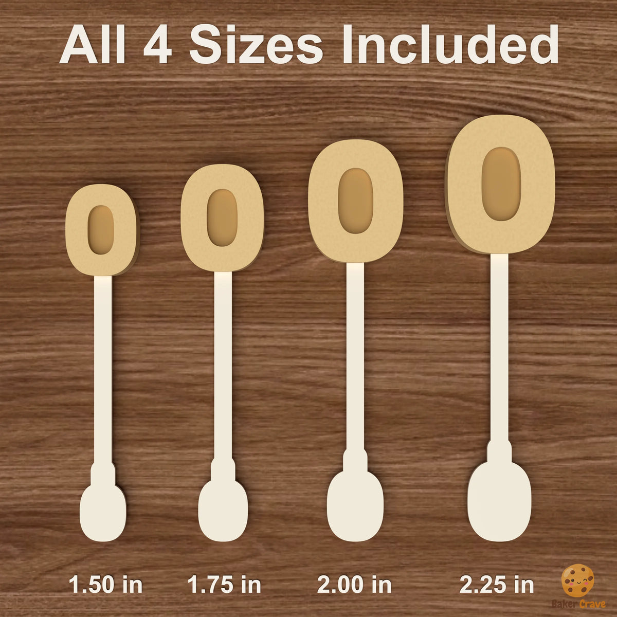 Letter O Cake Pop Mold STL File