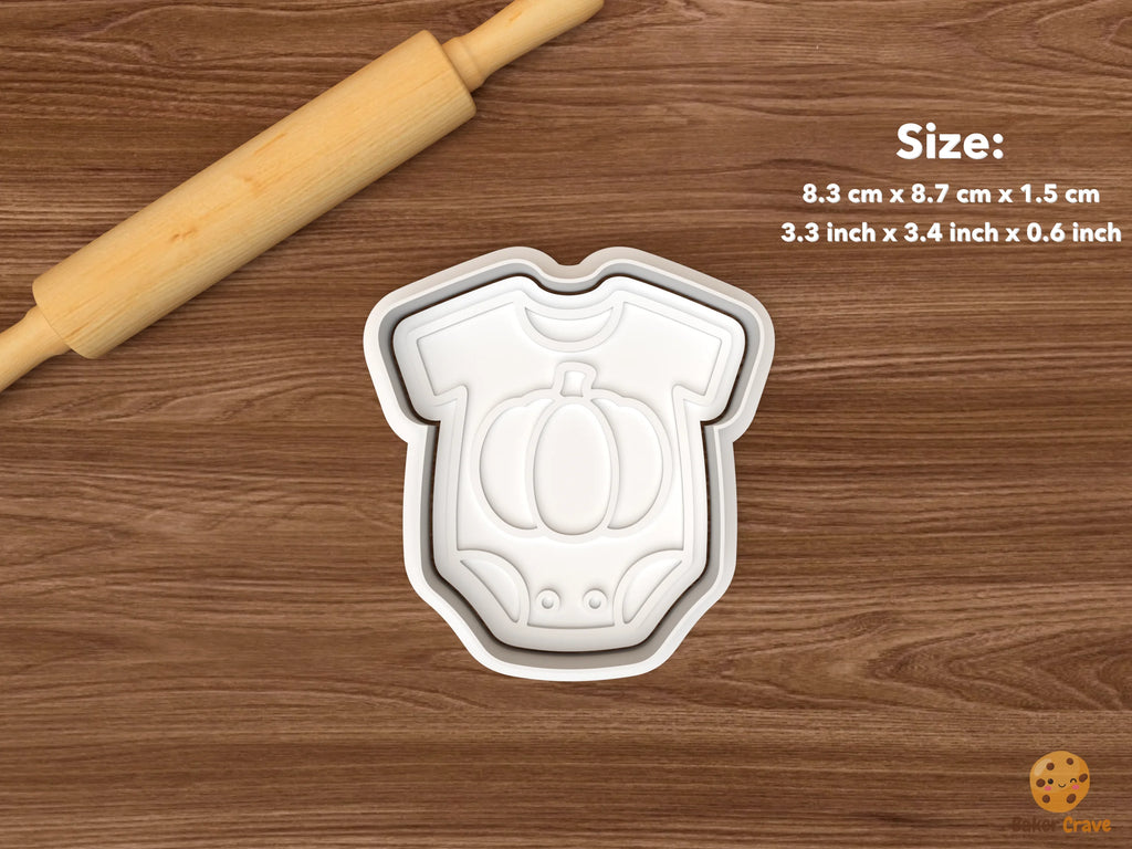 Little Pumpkin Baby Shower Cookie Cutter Set STL File