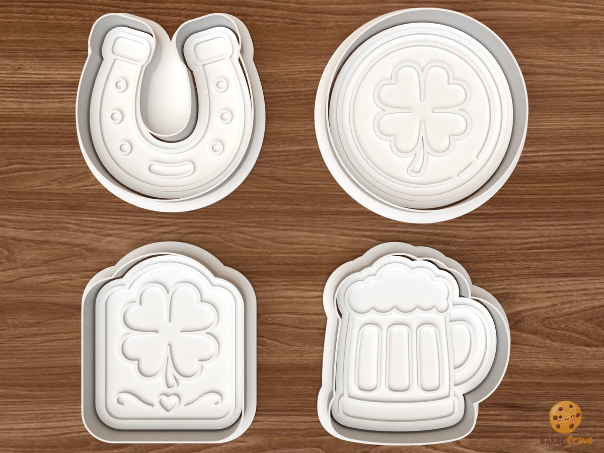 Lucky St Patrick’s Party Cookie Cutter Set