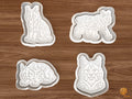 Lynx Cookie Cutter Set STL File - 01 set main