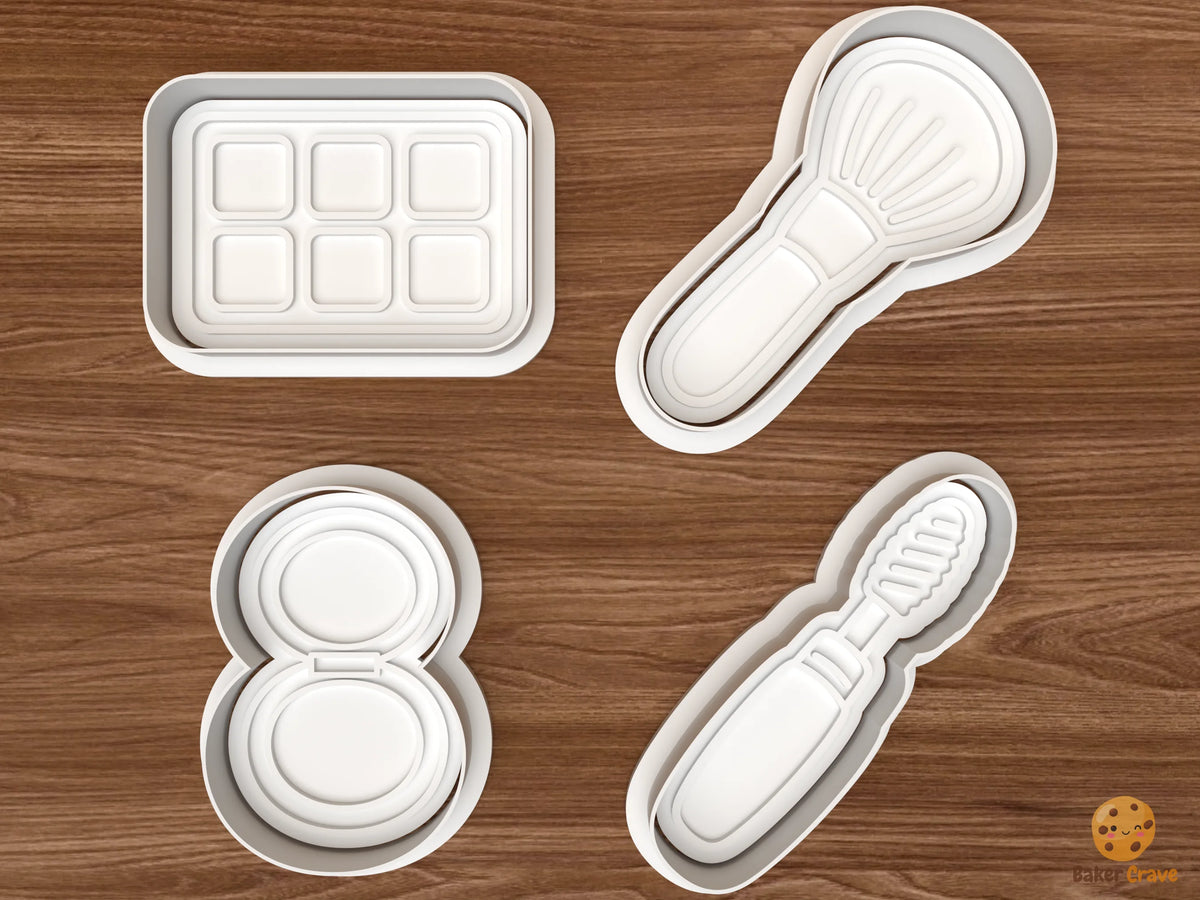 Makeup Essentials Cookie Cutter Set