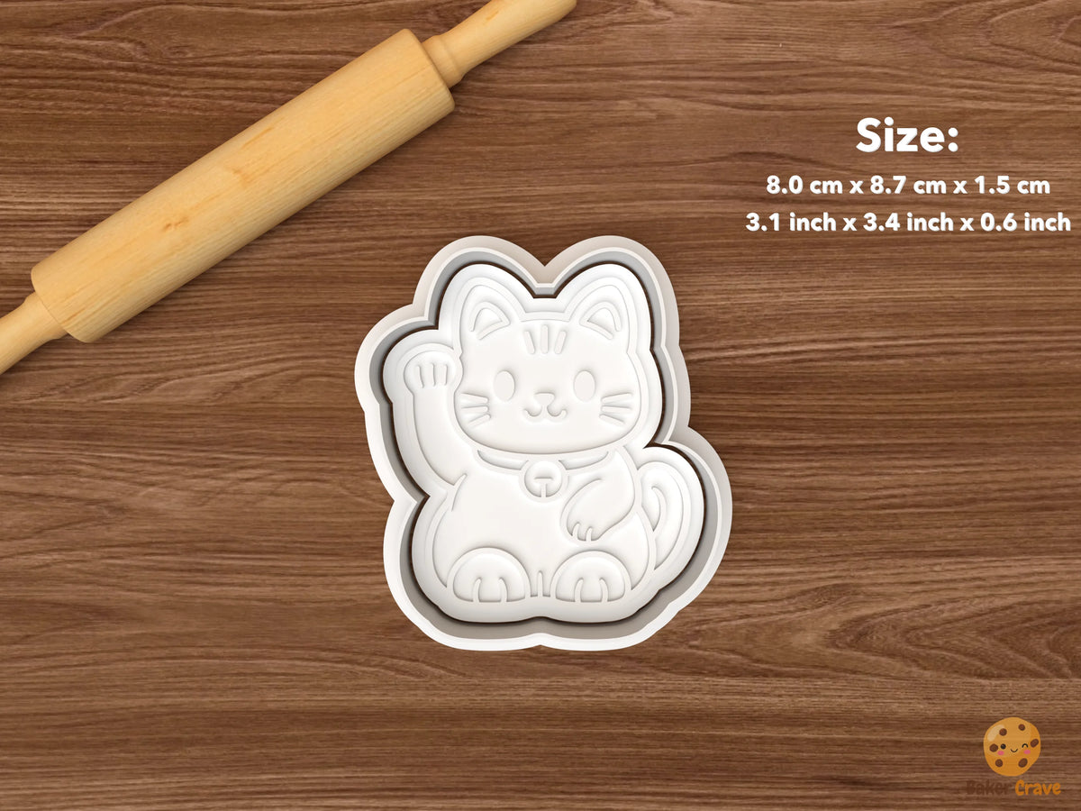 Maneki Neko Cookie Cutter Set