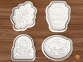 Mediterranean Kitchen Cookie Cutter Set STL File - 01 set main