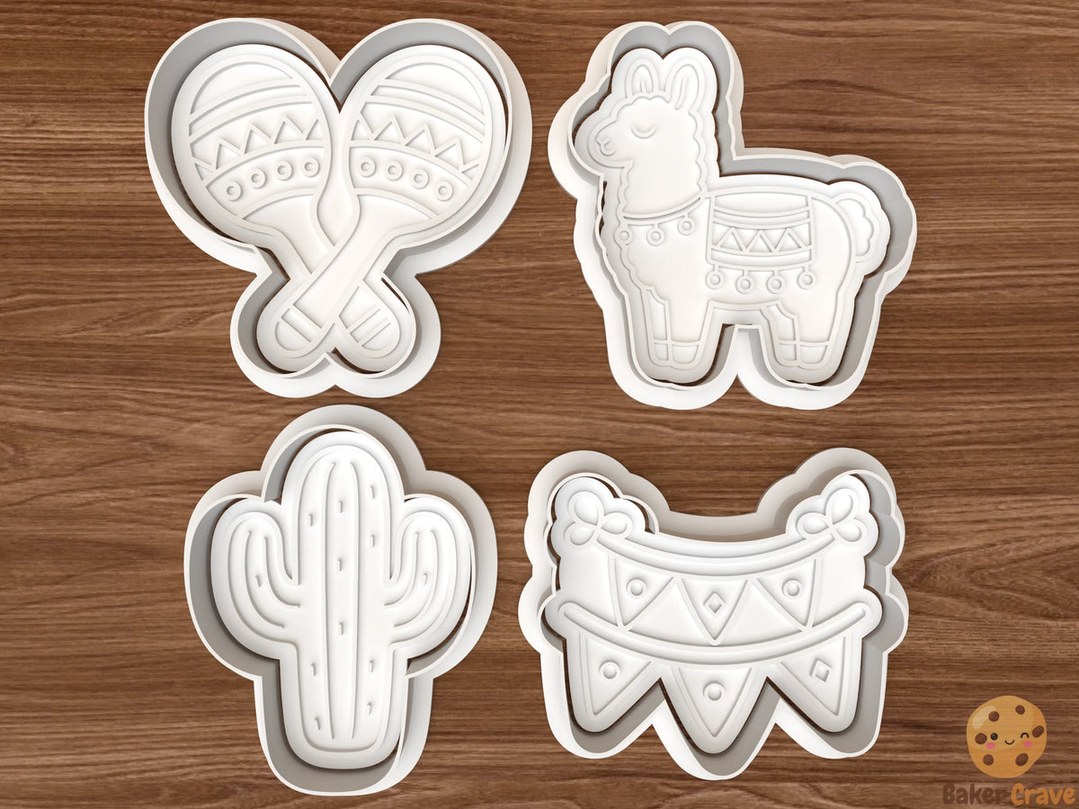 Mexican Fiesta Cookie Cutter Set - fiesta1