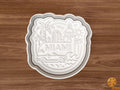 miami scene Cookie Cutter STL File - miami1