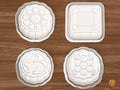Mid Autumn Mooncake Cookie Cutter Set STL File