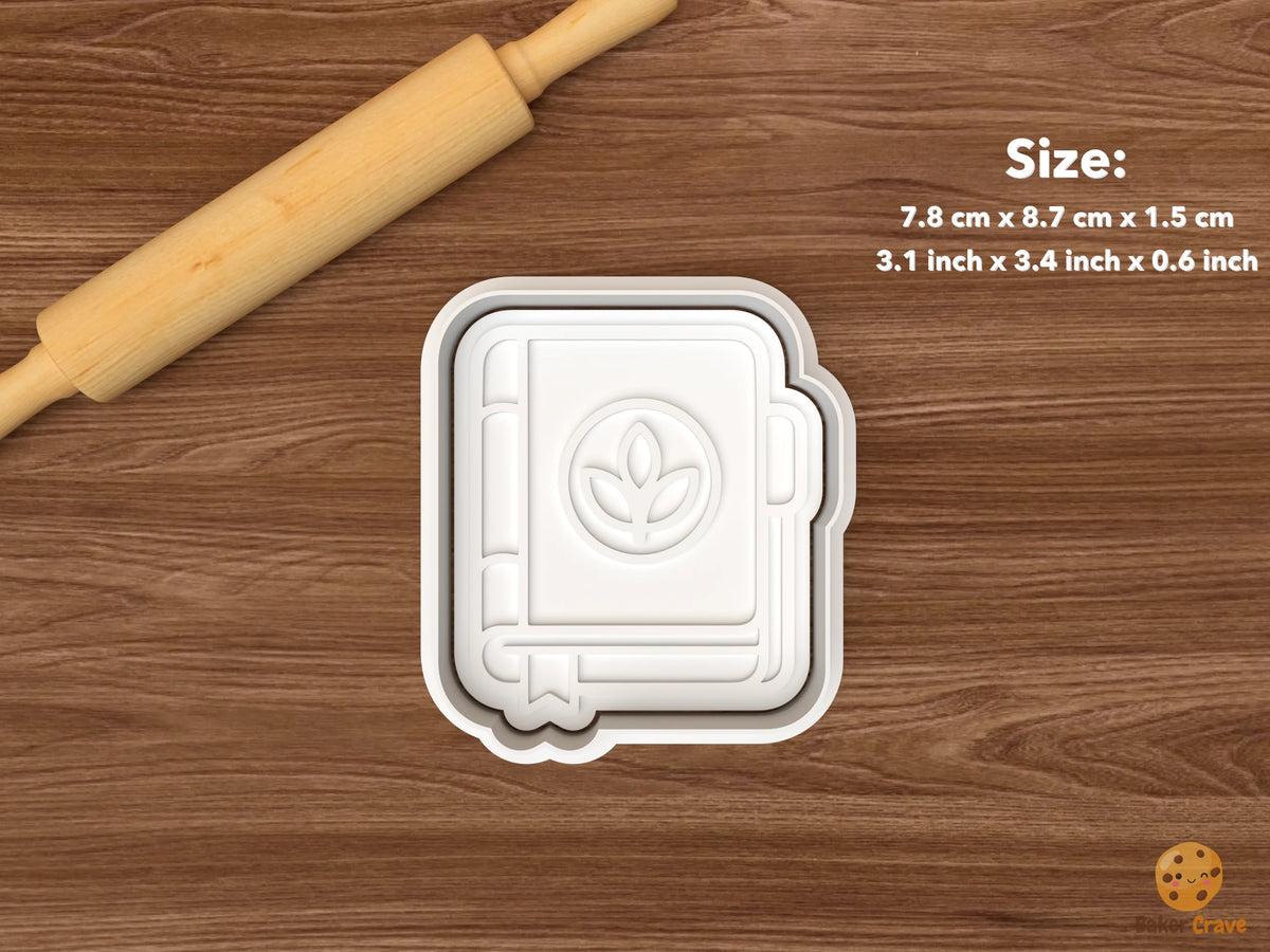 Mindful Wellness Cookie Cutter Set STL File - single wellness journal
