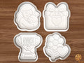 Mom Cookie Cutter Set STL File - mom1