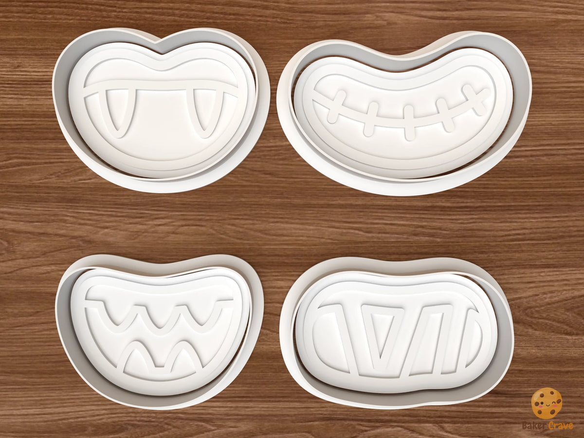 Monster Mouths Cookie Cutter Set