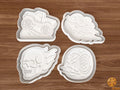 Monster Truck Cookie Cutter Set STL File - monster1
