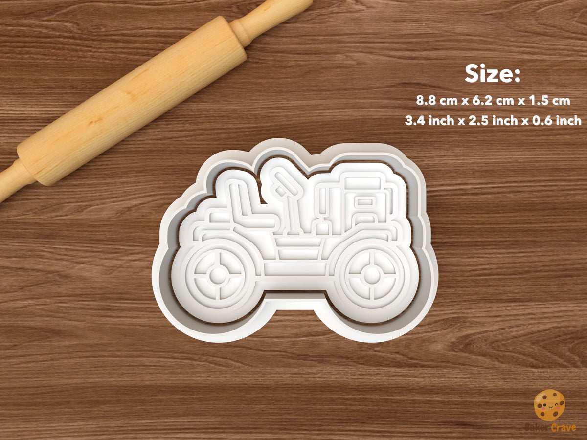 Moon Landing Cookie Cutter Set - single lunar rover