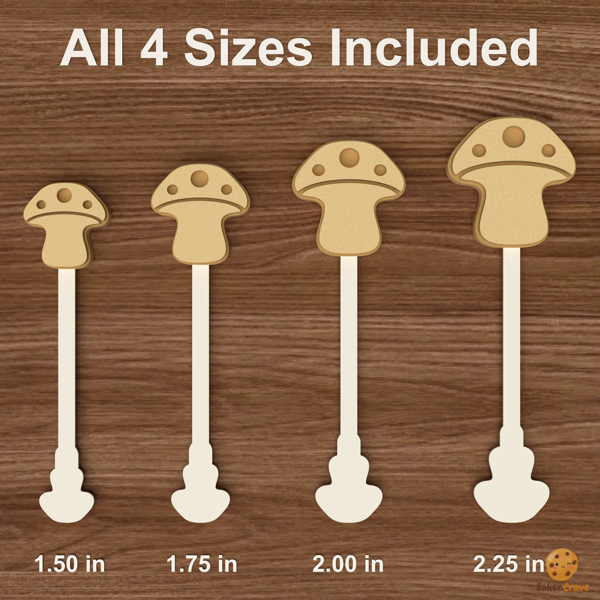 Mushroom Cake Pop Mold STL File