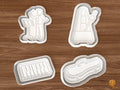 Music Teacher Appreciation Cookie Cutter Set STL File