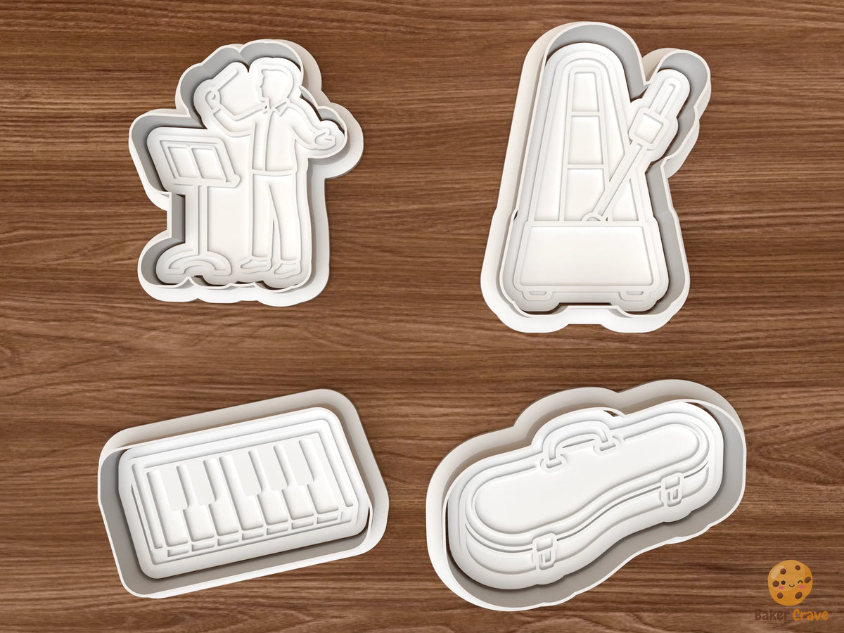 Music Teacher Appreciation Cookie Cutter Set