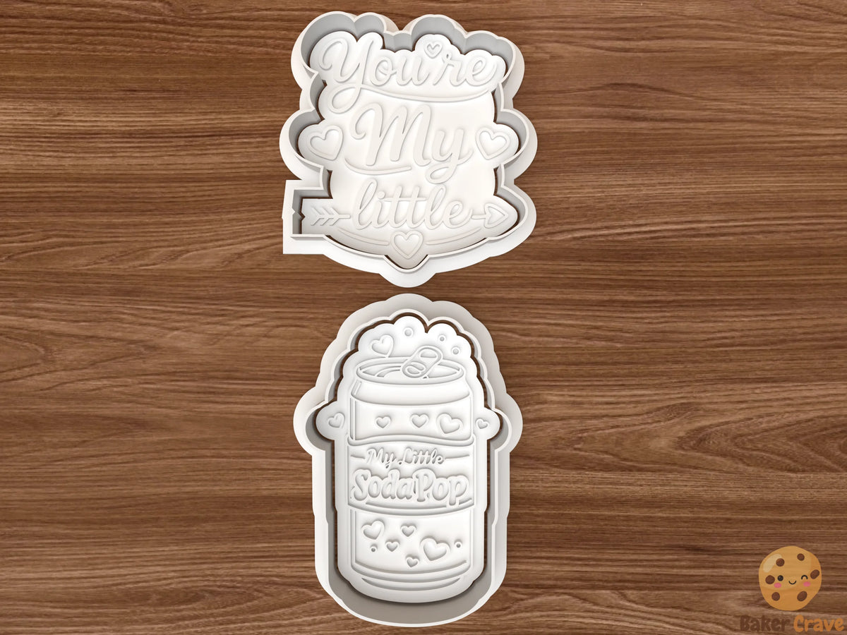 My Little Soda Pop Cookie Cutter Set STL File - soda1