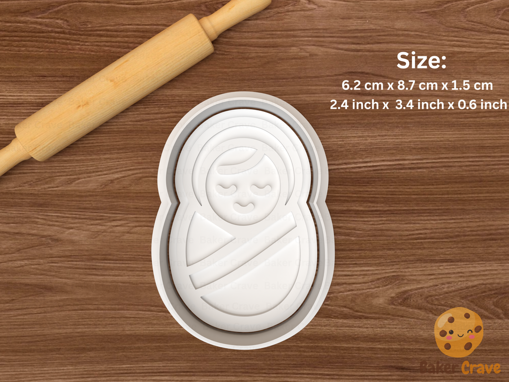 Nativity Cookie Cutter Set STL File - nat3fix