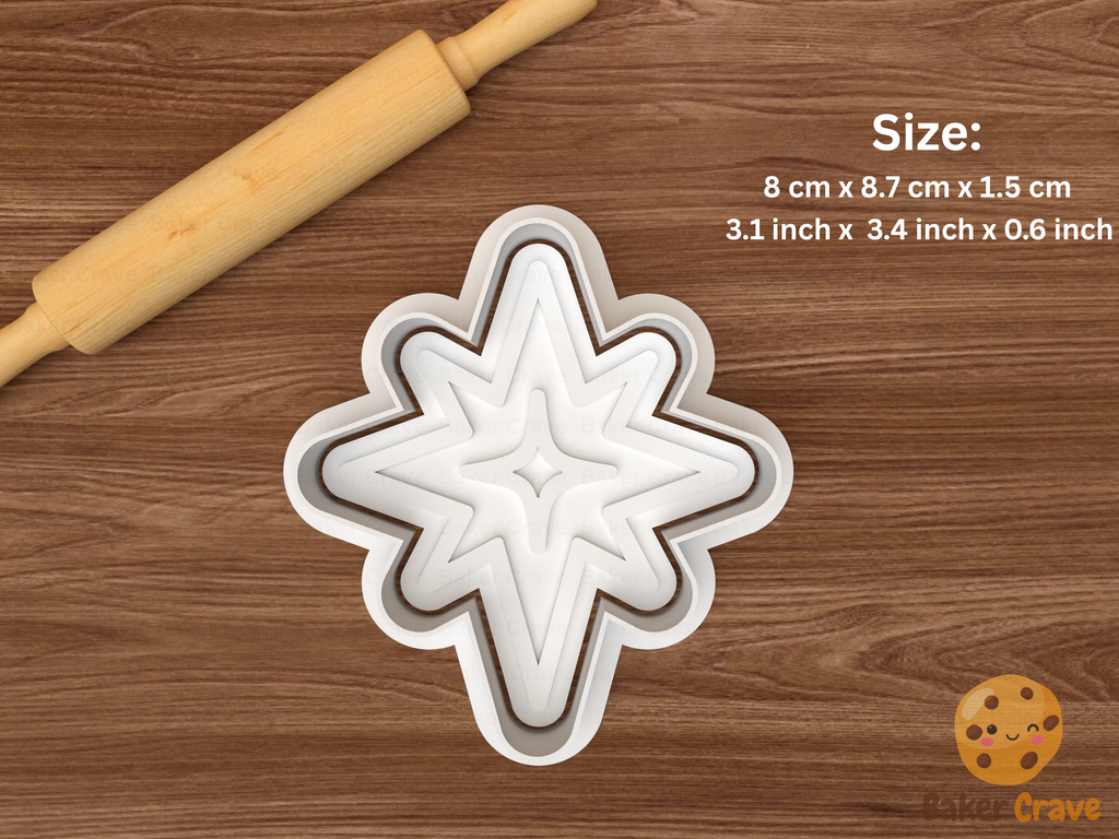 Nativity Cookie Cutter Set STL File - nat5fix