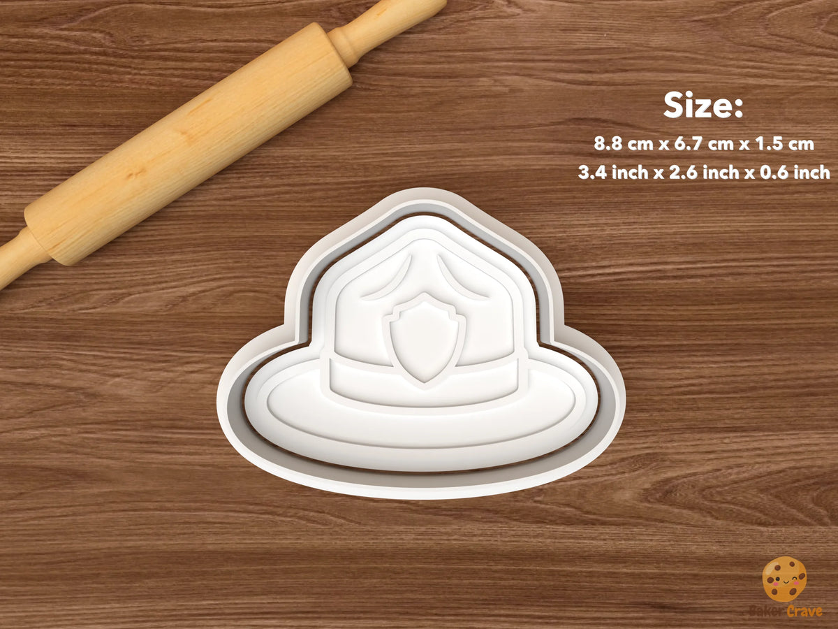 National Park Ranger Cookie Cutter Set - single ranger hat