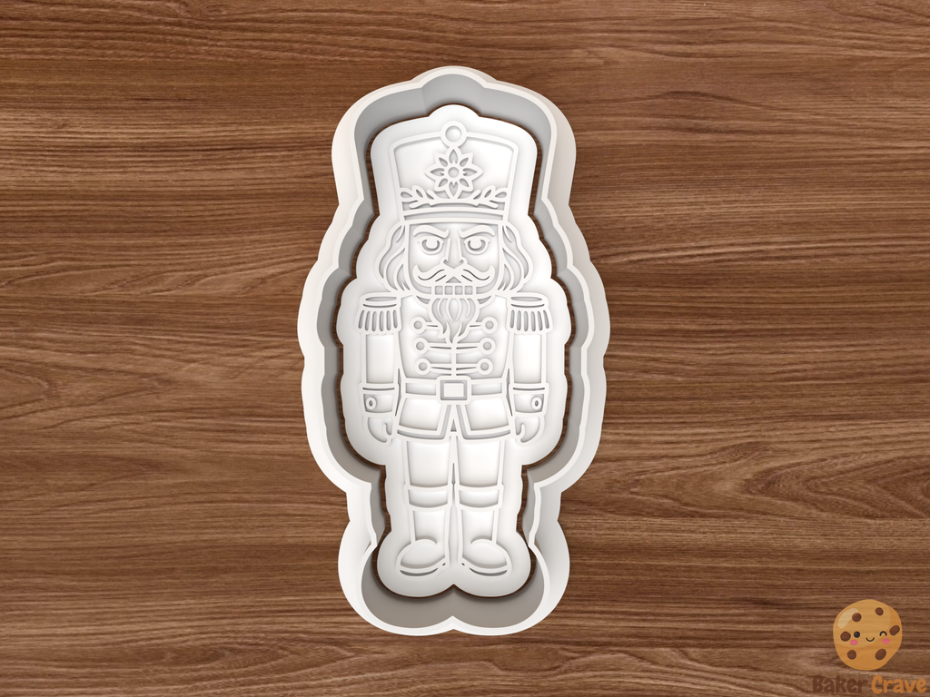 Nutcracker Cookie Cutter STL File - ntcrck 1