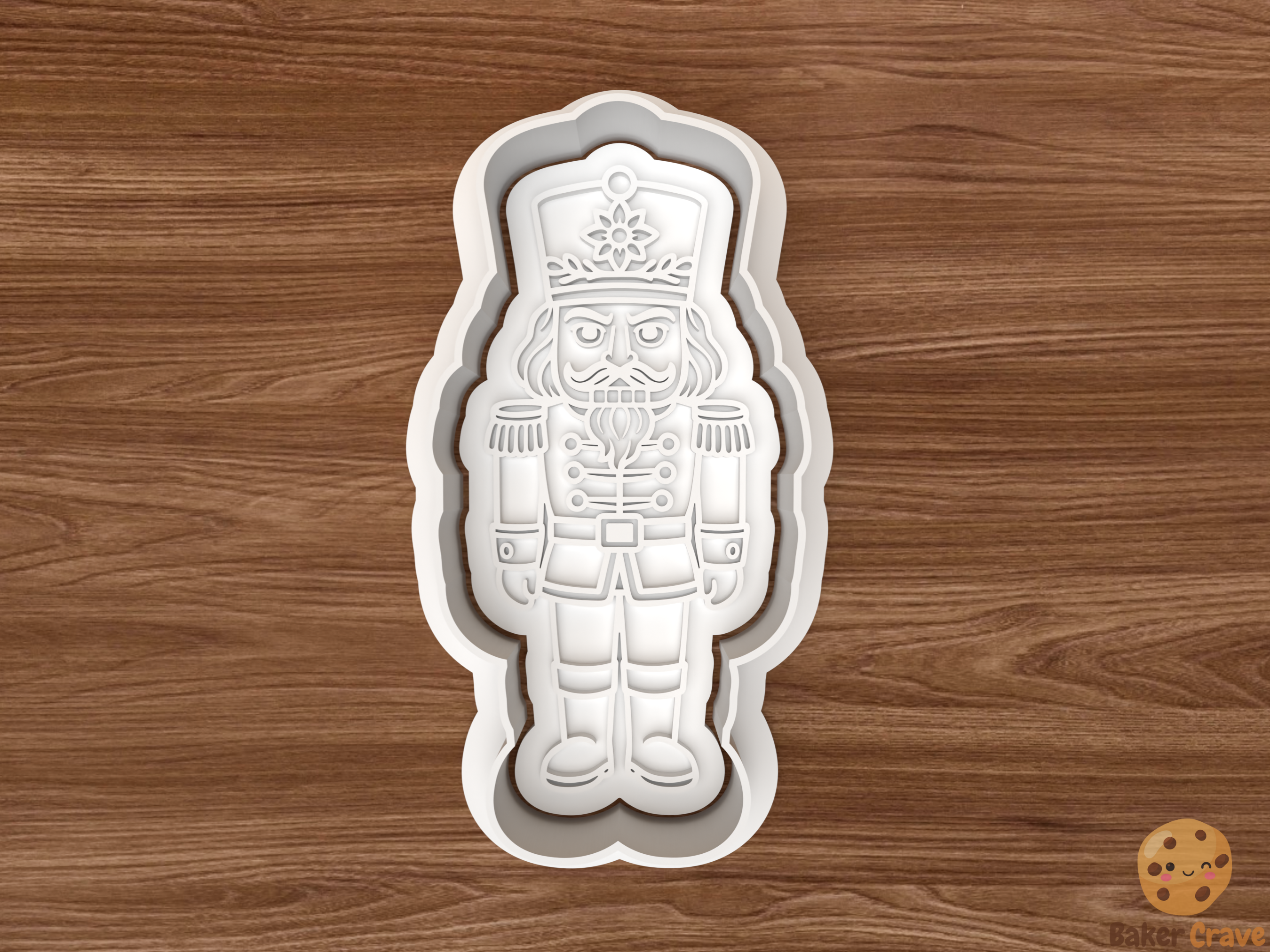 Nutcracker Cookie Cutter STL File - ntcrck 1