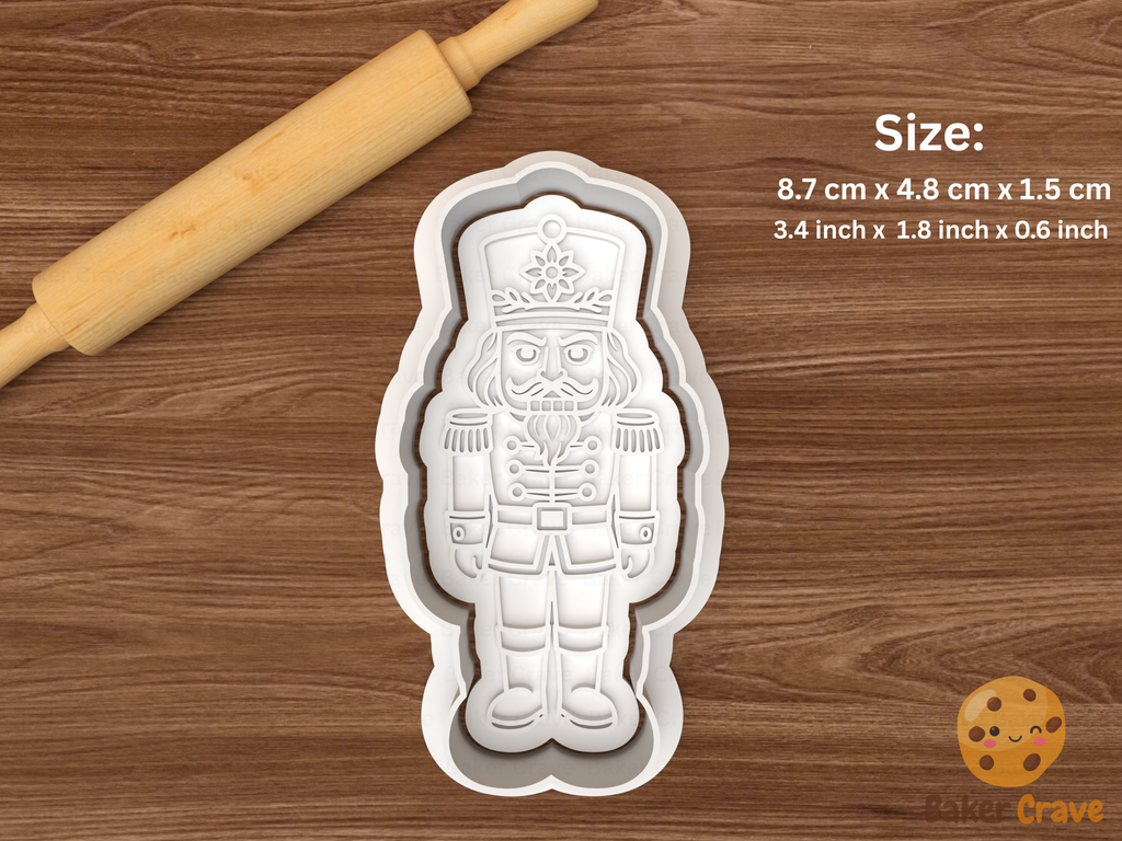 Nutcracker Cookie Cutter STL File - ntcrck 2