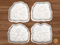 Ocean Life Cookie Cutter Set STL File - ocean1