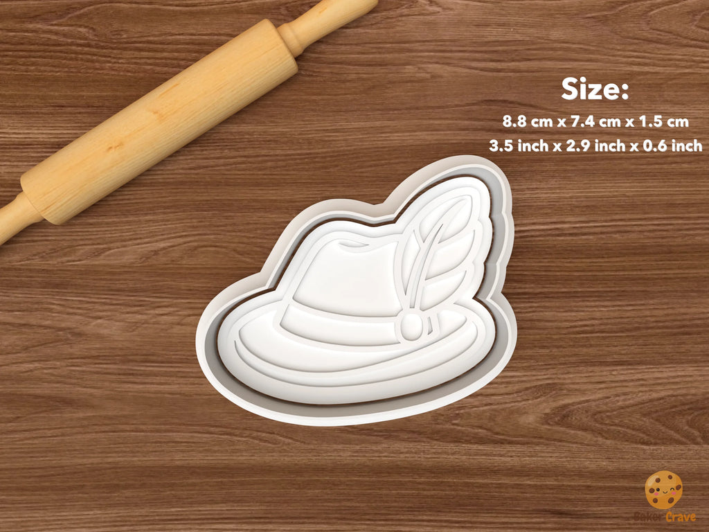 Oktoberfest Pretzel Festival Cookie Cutter Set STL File