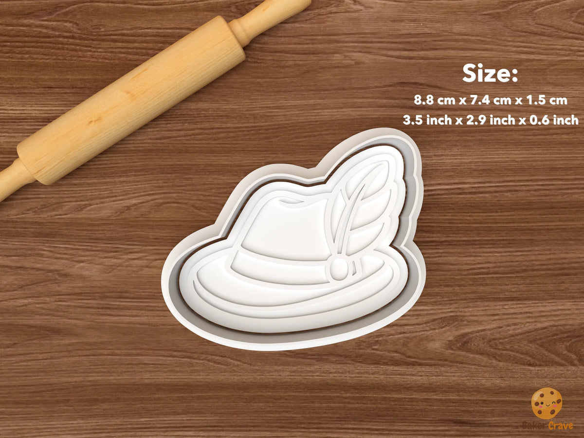 Oktoberfest Pretzel Festival Cookie Cutter Set