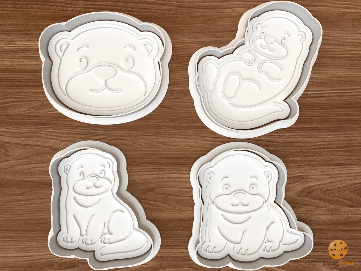Otter Cookie Cutter Set - 01 set main