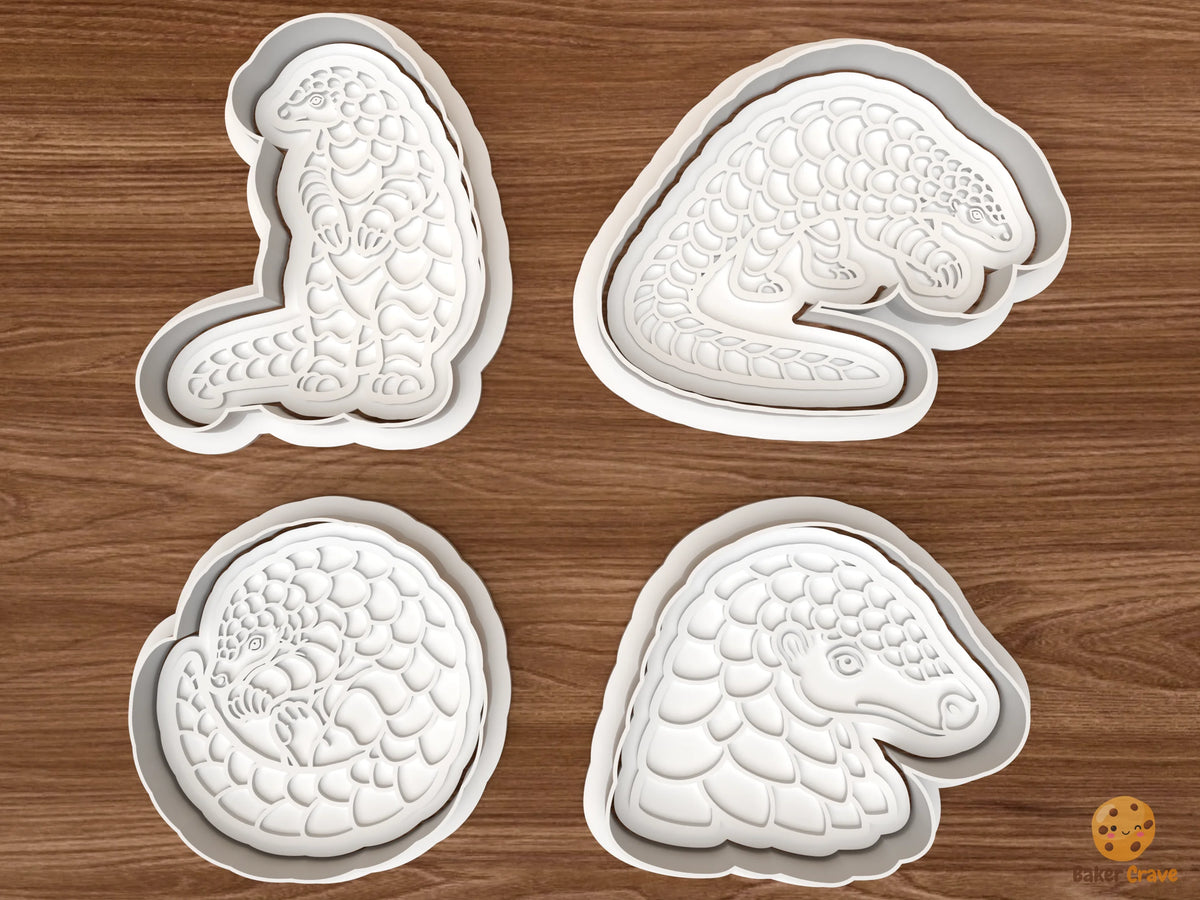 Pangolin Cookie Cutter Set - 01 set main