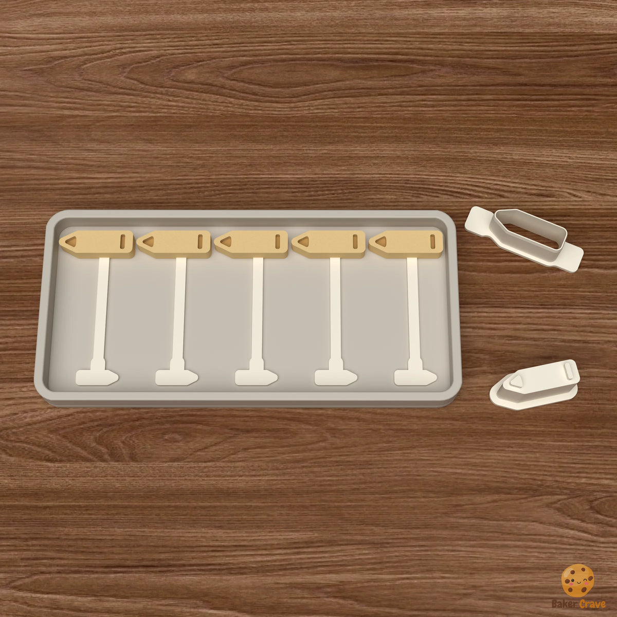 Pencil Cake Pop Mold STL File