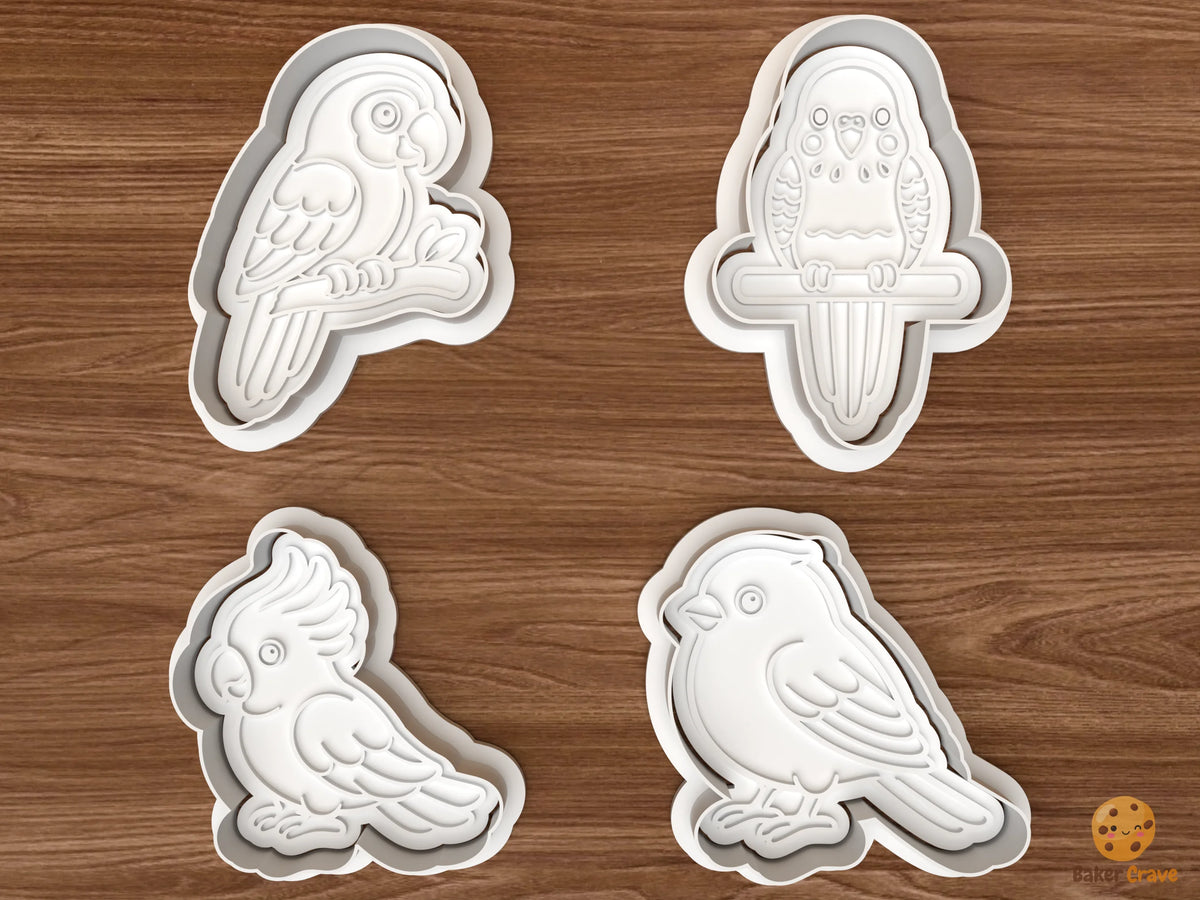 Pet Birds Cookie Cutter Set - 01 set main