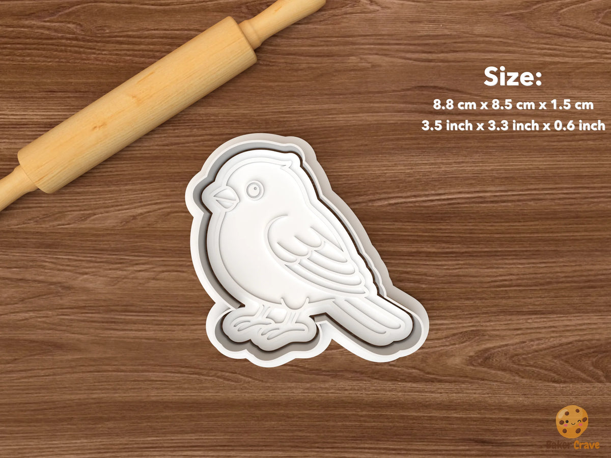 Pet Birds Cookie Cutter Set - single canary