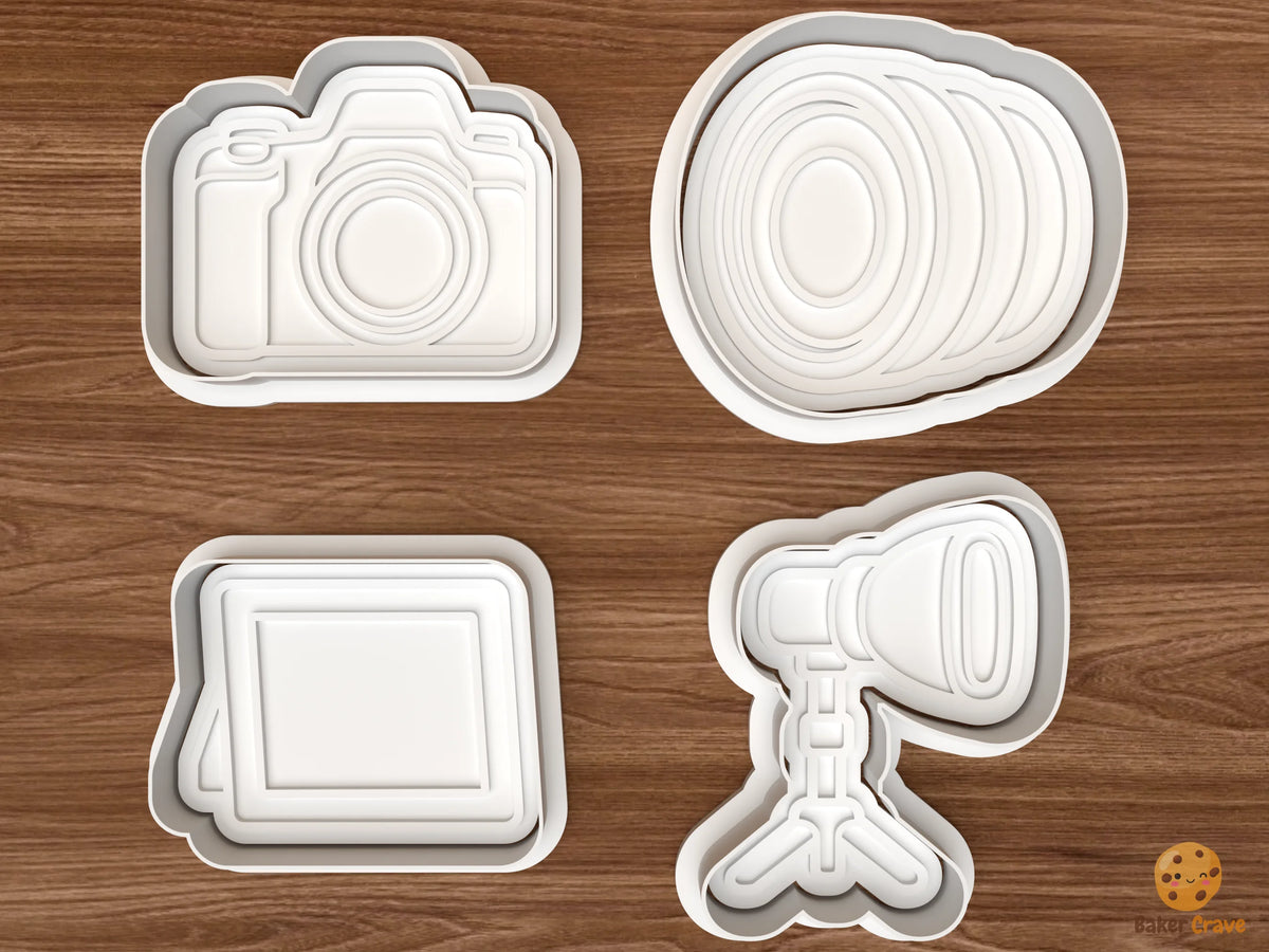 Photographer Cookie Cutter Set - 01 set main