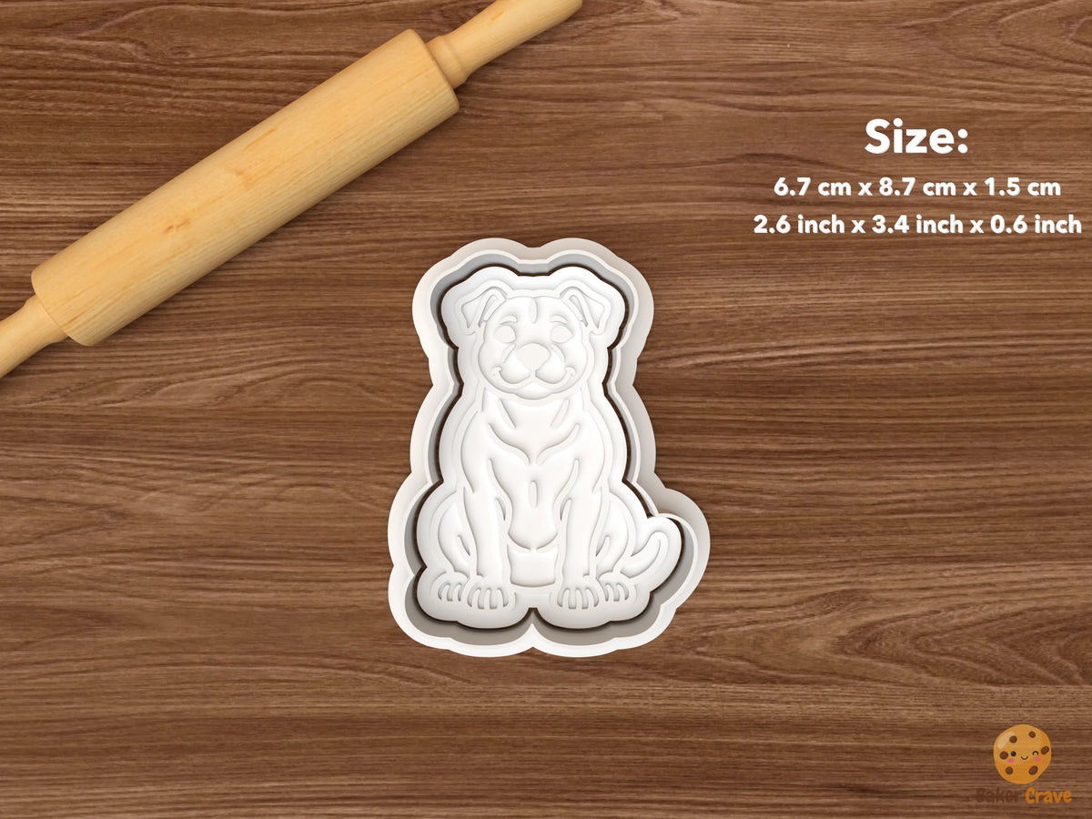 Pitbull Cookie Cutter Set