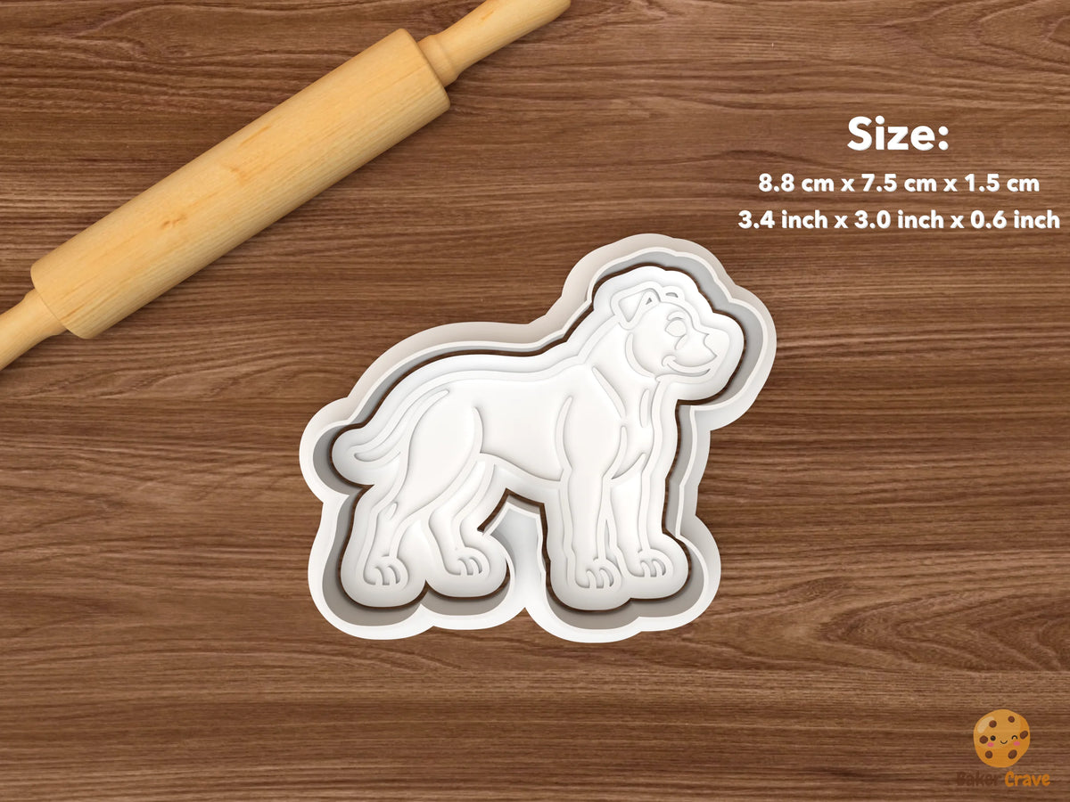 Pitbull Cookie Cutter Set