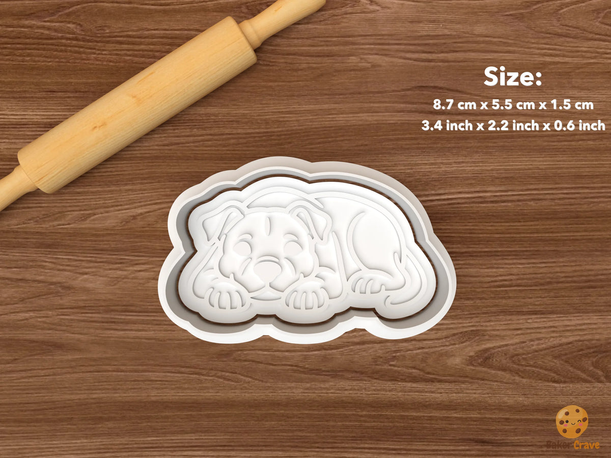 Pitbull Cookie Cutter Set