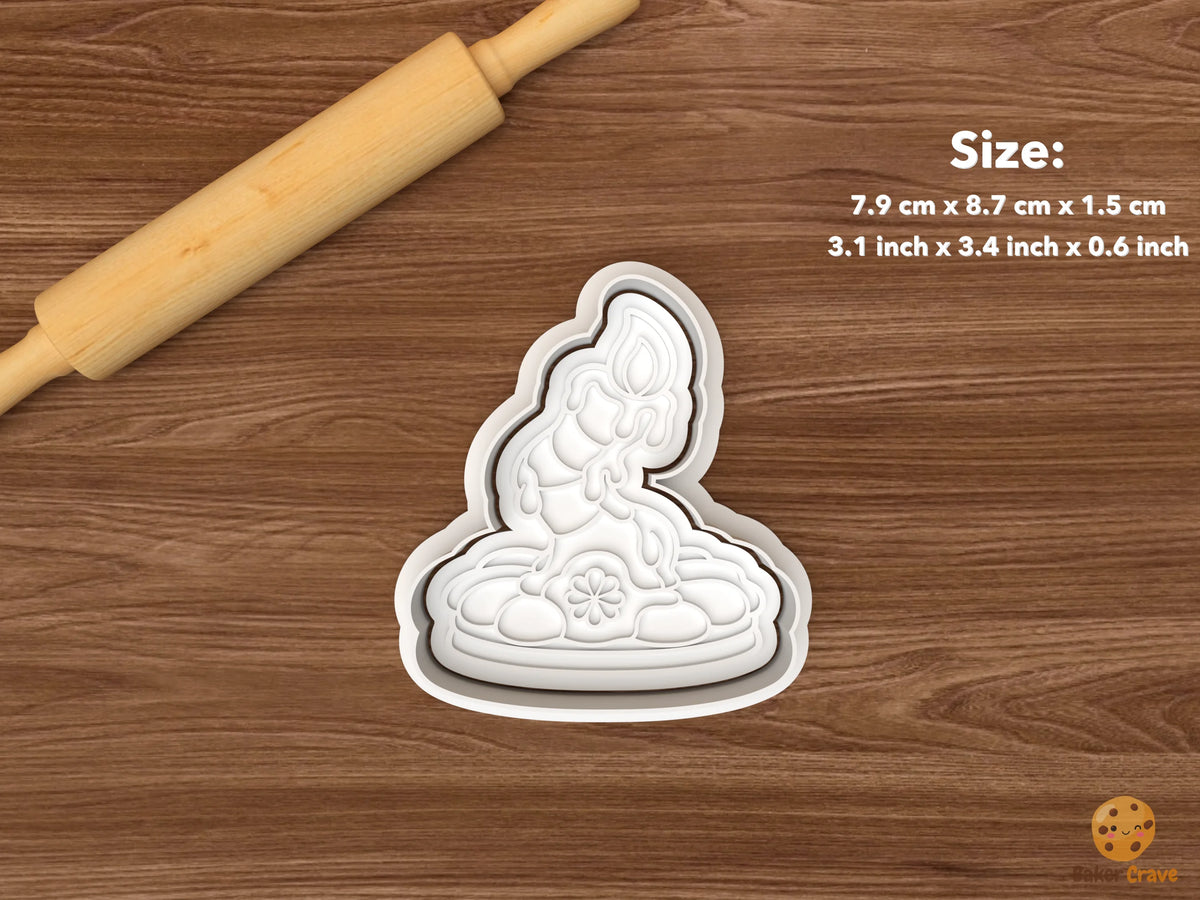 Play Haus Christmas Cookie Cutter Set STL File - single rocking horse