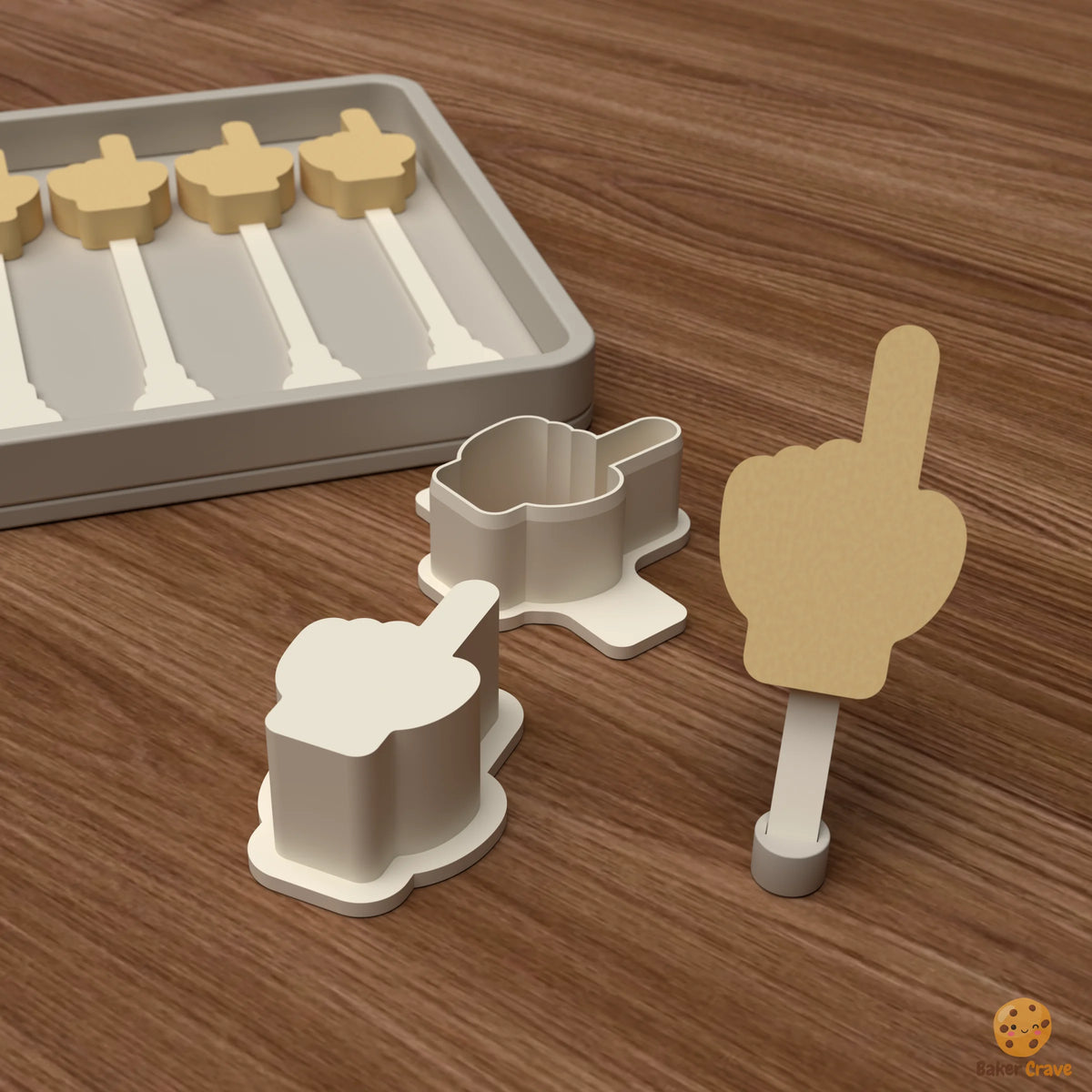 Pointing Finger Cake Pop Mold