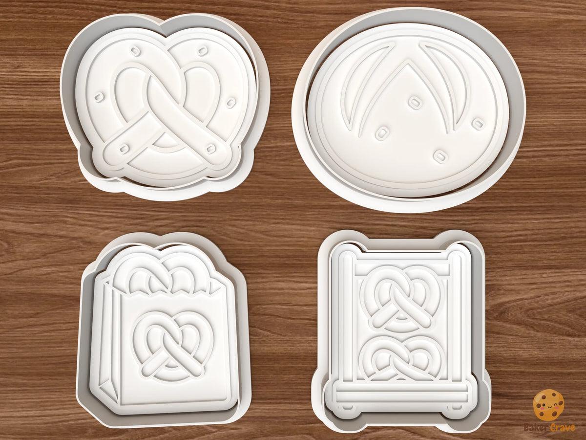 Pretzel Bakery Cookie Cutter Set - 01 set main
