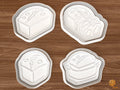 Pumpkin Bread Bakery Cookie Cutter Set STL File