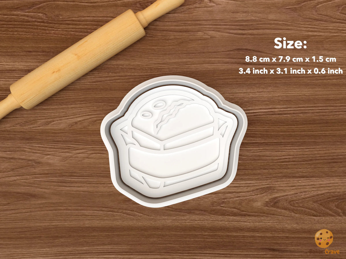 Pumpkin Bread Bakery Cookie Cutter Set