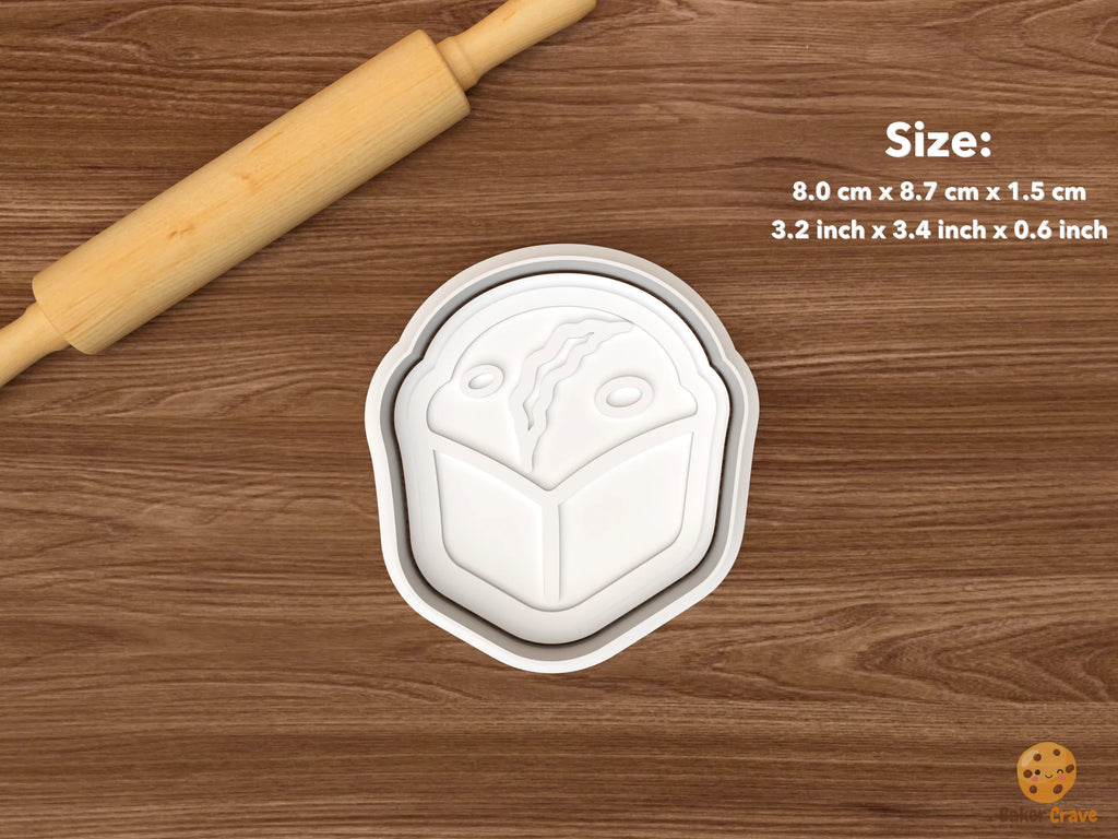 Pumpkin Bread Bakery Cookie Cutter Set STL File