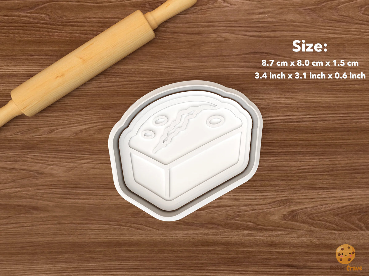 Pumpkin Bread Bakery Cookie Cutter Set