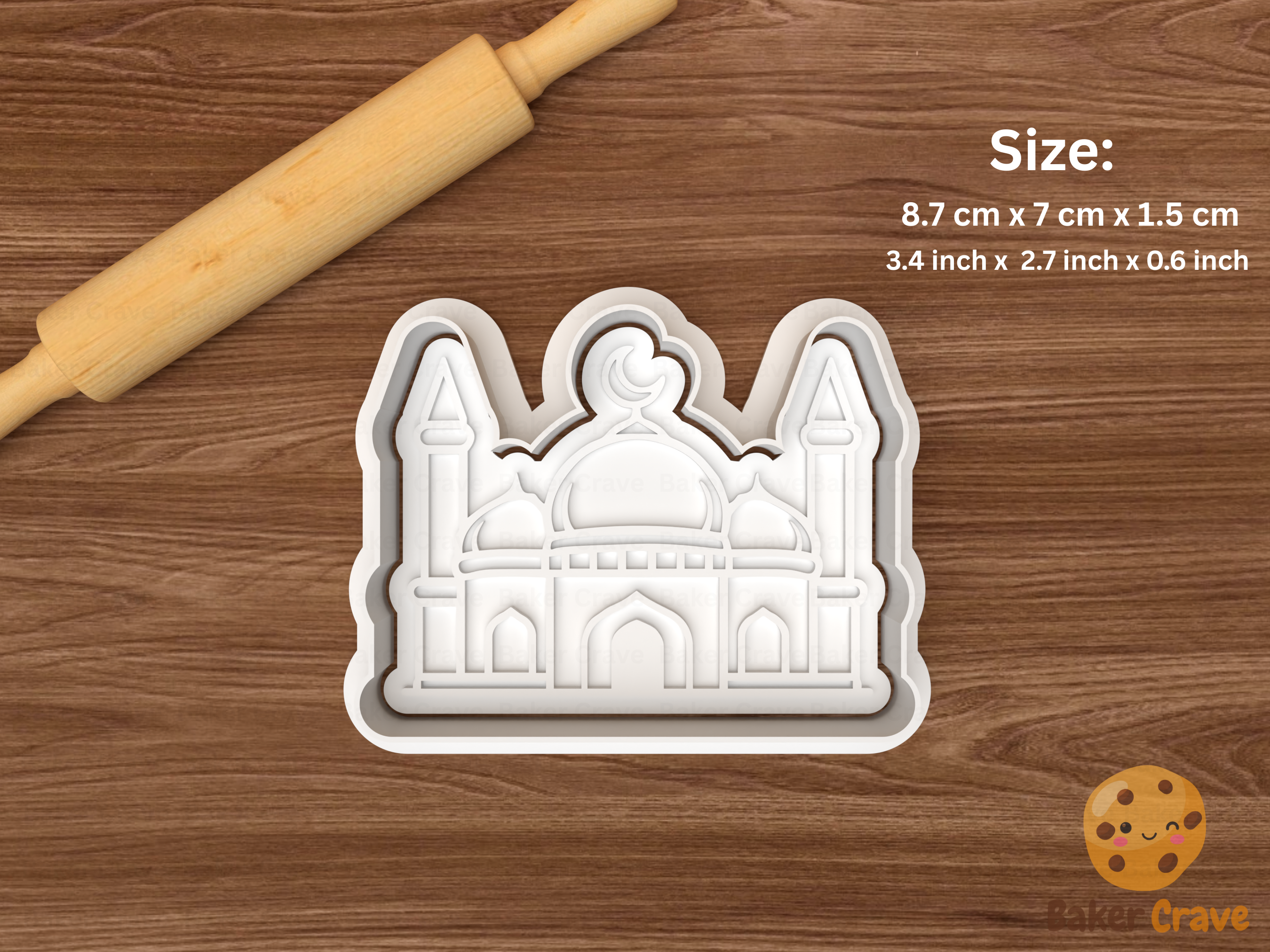 Ramadan Cookie Cutter Set STL File - ramadan8
