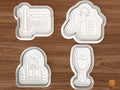 Real Estate Closing Cookie Cutter Set STL File - 01 set main