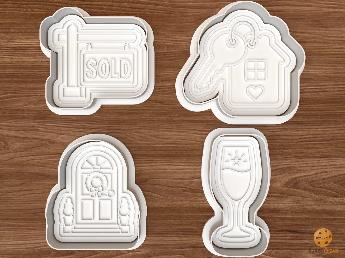 Real Estate Closing Cookie Cutter Set - 01 set main