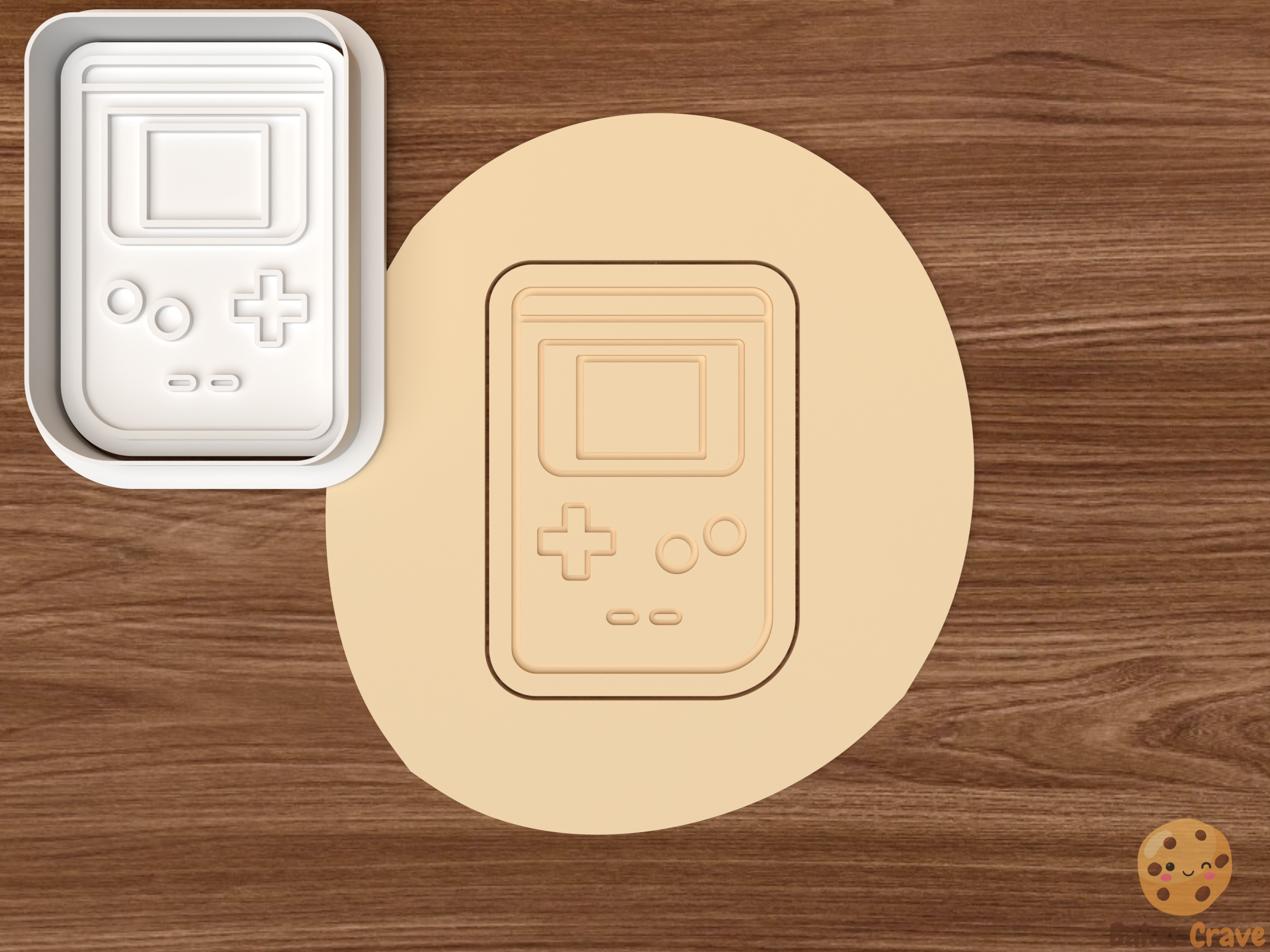 Retro Gaming Cookie Cutter Set STL File - retro4